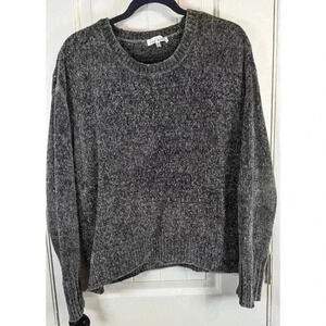 Women’s Love More Green Super Soft Size XL Cropped Acrylic Sweater